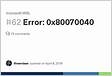 Error 0x Issue 62 microsoftWSL GitHu